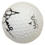 Seve Ballesteros Signed Dunlop Maxfli DDH Tour Ltd. Logo Golf Ball JSA FULL #YY19187