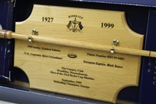 1999 Ryder Cup at the Country Club Ltd Ed Commemorative Engraved Wood Putter in Box