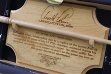 Arnold Palmer Ltd Ed 'The Original' Ltd Ed Commemorative Engraved Wood Putter in Box