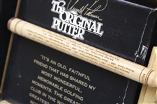Arnold Palmer Ltd Ed 'The Original' Ltd Ed Commemorative Engraved Wood Putter in Box
