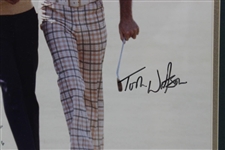 Jack Nicklaus & Tom Watson Signed Oversize Photo - Framed JSA ALOA