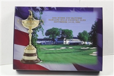 2004 Ryder Cup at Oakland Hills CC Book w/Info, Divot Too, Golf Ball, & more - Set