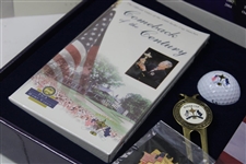 2004 Ryder Cup at Oakland Hills CC Book w/Info, Divot Too, Golf Ball, & more - Set