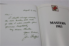 1981, 1983, 2015 & First 41 Years Masters Tournament Green Annual Books