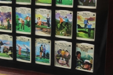 Ryder Cup Series 1927-1997 'Legends in Time' Matchbook Display - Framed