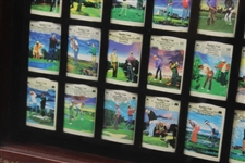 Ryder Cup Series 1927-1997 'Legends in Time' Matchbook Display - Framed