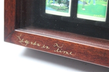Ryder Cup Series 1927-1997 'Legends in Time' Matchbook Display - Framed
