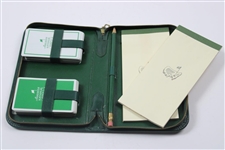1964 Augusta National Members Gift - Bridge Set w/Cards, Pencil & Writing Pads in Box
