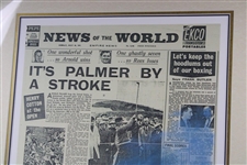Arnold Palmer Signed 'Dubbing of the King' Ltd Ed 12/25 Doug London Litho w/Certificate JSA ALOA