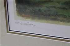 Arnold Palmer Signed 'Dubbing of the King' Ltd Ed 12/25 Doug London Litho w/Certificate JSA ALOA