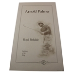 Arnold Palmer Signed 'Dubbing of the King' Ltd Ed 12/25 Doug London Litho w/Certificate JSA ALOA