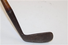 1912-1920 Tom Anderson SM Special Hickory Mashie - Oakmont Country Club’s 2nd Pro