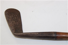 1912-1920 Tom Anderson SM Special Hickory Mashie - Oakmont Country Club’s 2nd Pro