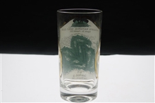Classic Augusta National Golf Club Course Layout Drinking Glass