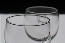 Pair of Masters Tournament Green Logo Whiskey Glasses