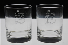 Pair of Augusta National Golf Club Whiskey Glasses