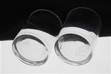 Pair of Augusta National Golf Club Whiskey Glasses