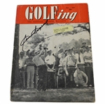 Sam Snead Signed 1954 GOLFing Magazine - May JSA #II14377
