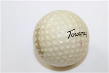 Willie Mays Personal Logo Tourney 3 Used Golf Ball