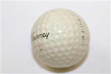 Willie Mays Personal Logo Tourney 3 Used Golf Ball