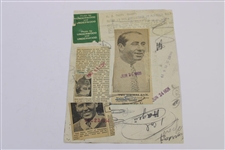 Walter Hagen 1928 Underwood & Underwood Wire Photo - US Open Olympia Fields