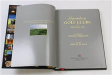 Legendary Golf Clubs Of The American East' Book signed Ltd Ed 2003 in Slipcase by Edgeworth