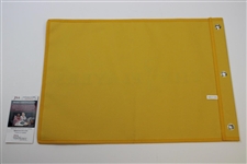 Justin Thomas Signed The Players Embroidered Flag JSA #AJ29413