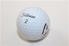 Cameron Young Signed Titleist Pro Vi Logo Golf Ball JSA #AJ29436