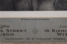 1909 Horace Hutchinson Life Association of Scotland Calendar Framed Piece