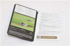 Jack Nicklaus Signed The Old Course St. Andrews Links Scorecard (Black) with Letter - JSA ALOA