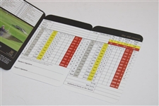 Jack Nicklaus Signed The Old Course St. Andrews Links Scorecard (Black) with Letter - JSA ALOA