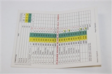 Jack Nicklaus Signed The Carnoustie Golf Links Championship Course Scorecard with Letter - JSA ALOA