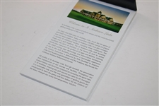 Jack Nicklaus Signed The Old Course St. Andrews Links Course Guide with Letter - JSA ALOA