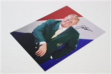 Jack Nicklaus Signed Masters Green Jacket 1967 Photoshoot Photo with Letter - JSA ALOA