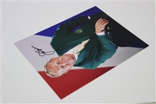 Jack Nicklaus Signed Masters Green Jacket 1967 Photoshoot Photo with Letter - JSA ALOA