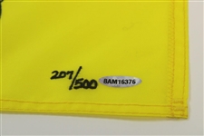 Tiger Woods Signed 2000 US Open at Pebble Beach Ltd Ed Flag 207/500 #BAM16376