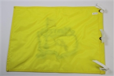 Tiger Woods Signed Undated Masters Embroidered Flag JSA FULL #BB41963