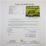 Tiger Woods Signed Undated Masters Embroidered Flag JSA FULL #BB41963