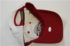 Arnold Palmer Signed Latrobe Country Club White with Red Hat JSA #AG00708