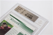 2001 Tiger Woods Upper Deck Rookie Card BGS #0001394946 Mint 9