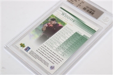 2001 Tiger Woods Upper Deck Rookie Card BGS #0001394946 Mint 9