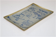 Augusta National GC Bobby Jones Course Opening '1933' Commemorative Dish