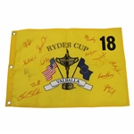 2008 Ryder Cup at Vallalla Flag Signed by United States Team JSA ALOA