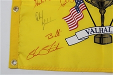 2008 Ryder Cup at Vallalla Flag Signed by United States Team JSA ALOA