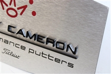 Scotty Cameron 'Hi-Performance Putters' by Titleist Store Display Sign