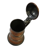 Maidstone Club, Easthampton L.I Golf Saturday Handicap Bronze & Pewter Large Tankard trophy