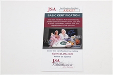 Scottie Scheffler Signed Augusta National GC Scorecard JSA #AJ28237