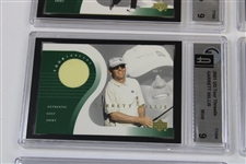 Six (6) 2001 UP GAI 9-9.5 Global Thread Cards - Brown, Appleby, Willis, Stricker, Strange & May