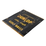 'Professional Dunlop Extra Length Golf Balls' Metal Broadside Advertising Sign
