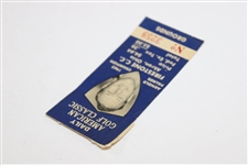1962 Daily American Golf Classic at Firestone CC w/Palmer Cover Ticket Stub #3259